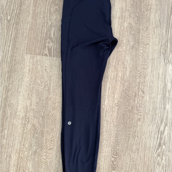 Lululemon Speed Up Tight *Full-On Luxtreme 28" Size 10 Navy - Picture 4 of 10
